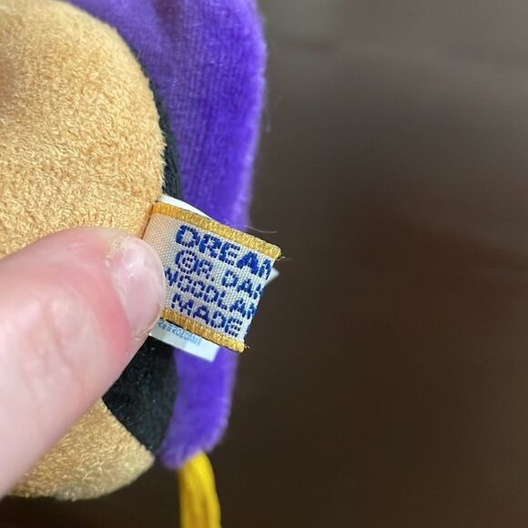 Dakin Dream Pet- Snoozie Suzie 5.5" - Resting On Purple Pillow Excellent Condit… - Picture 8 of 9